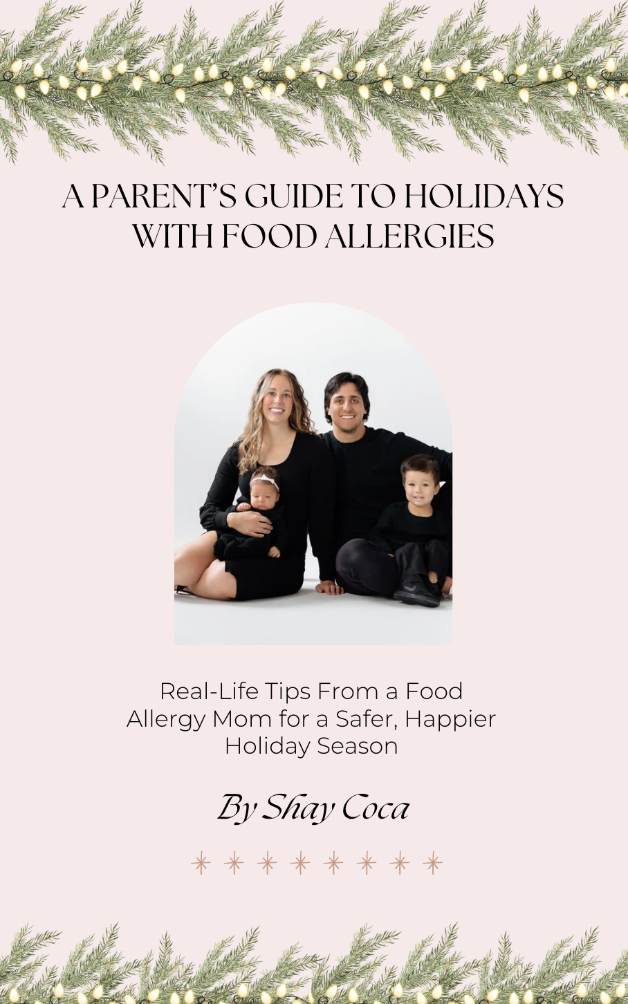 A Parent’s Guide to Holidays with Food Allergies-Shay Coca
